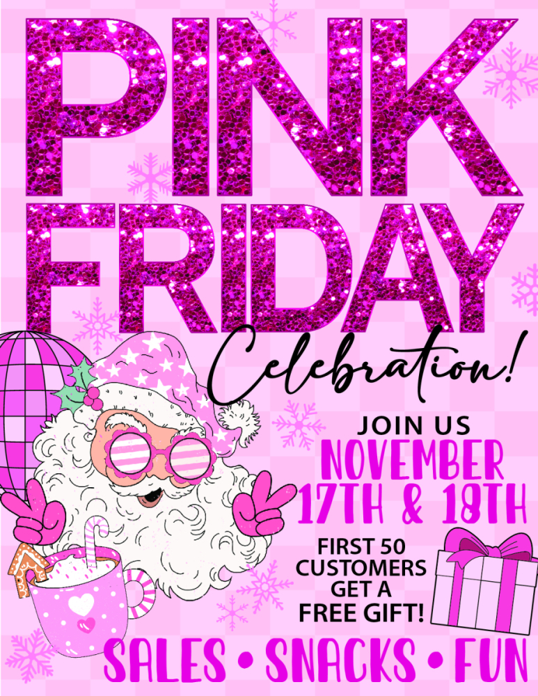 Rustic Leopard Pink Friday Flyer